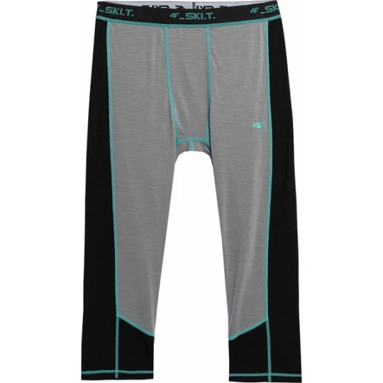 Zdjęcie produktu Legginsy męskie 4FAW23UFLEM026 4F Szary