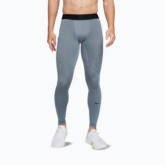 Zdjęcie produktu Legginsy męskie Nike Pro Warm smoke grey / black