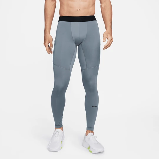 Zdjęcie produktu Legginsy męskie Nike Pro Warm - Szary