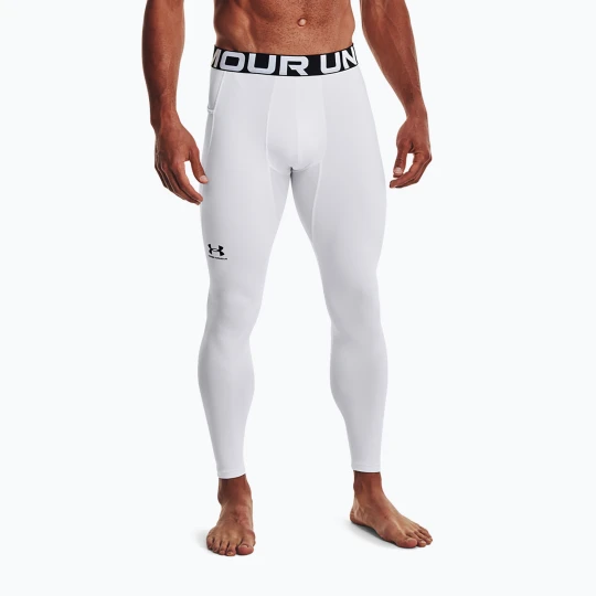 Zdjęcie produktu Legginsy męskie Under Armour UA Cg Armour Novelty Compression white / black