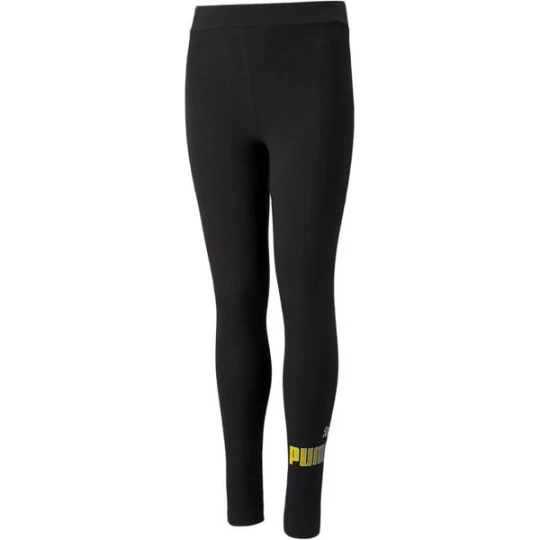 Zdjęcie produktu Legginsy młodzieżowe ESS+ Bleach Logo Leggings Puma Czarny