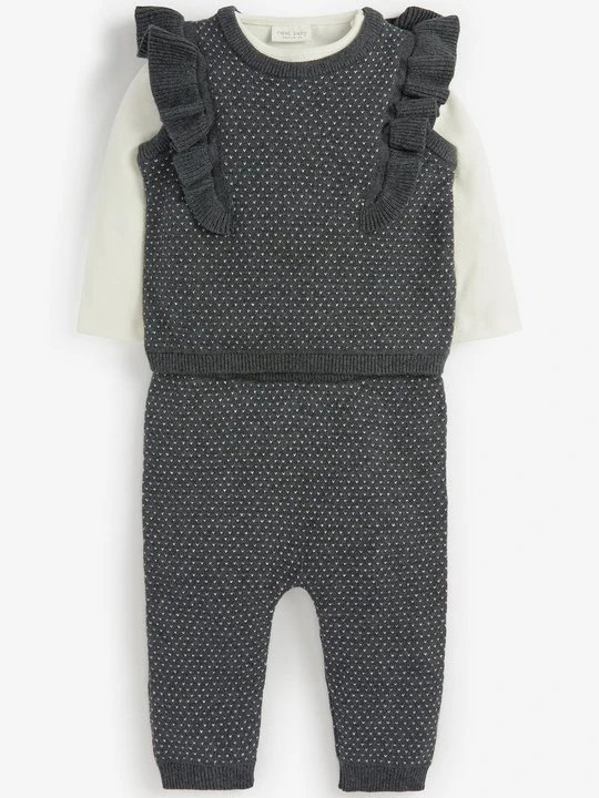 Zdjęcie produktu Spodnie legginsy Next szary