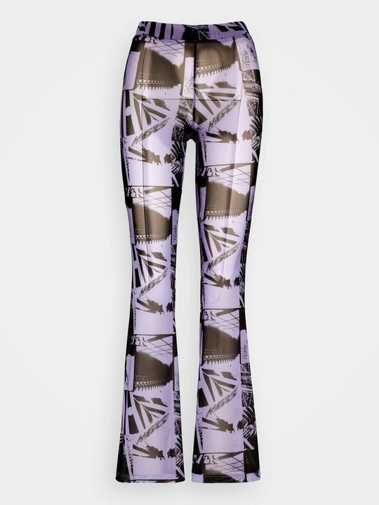 Zdjęcie produktu Spodnie legginsy Noisy May fioletowy