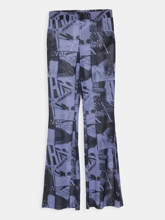 Zdjęcie produktu Spodnie legginsy Noisy May fioletowy