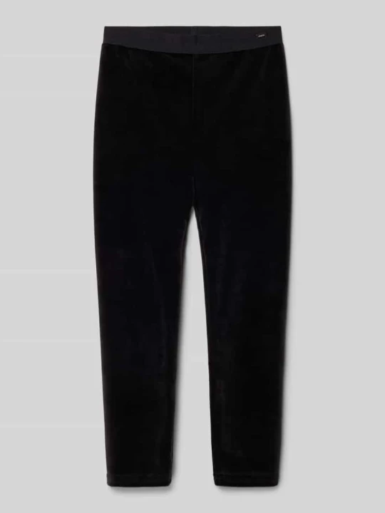 Zdjęcie produktu Legginsy o kroju skinny fit z detalem z logo Mayoral Czarny