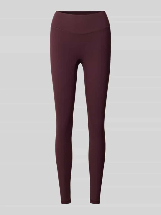 Zdjęcie produktu Legginsy o kroju slim fit z detal z logo model 'PURELUXE' Fabletics Bordowy
