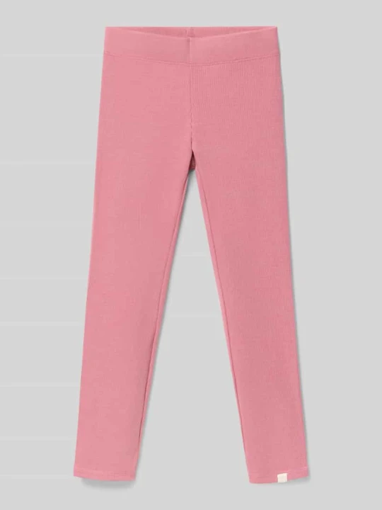 Zdjęcie produktu Legginsy z mieszanki bawełny organicznej o kroju slim fit model 'TRINNY LIFE' Only Brudnoróżowy
