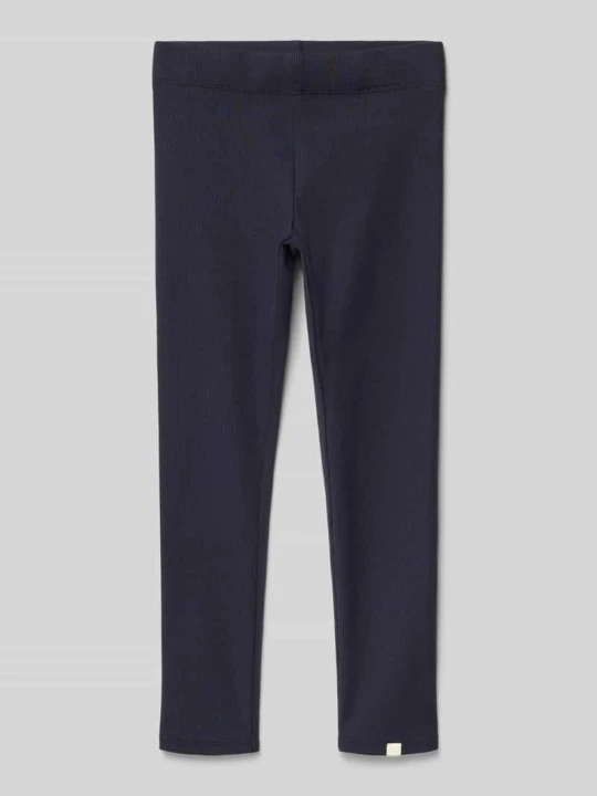 Zdjęcie produktu Legginsy o kroju slim fit z mieszanki bawełny model ‘TRINNY LIFE’ Only Granatowy