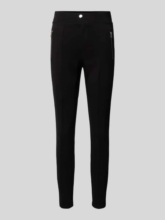 Zdjęcie produktu Legginsy o kroju slim fit z mieszanki wiskozy model ‘NORI’ Only Czarny