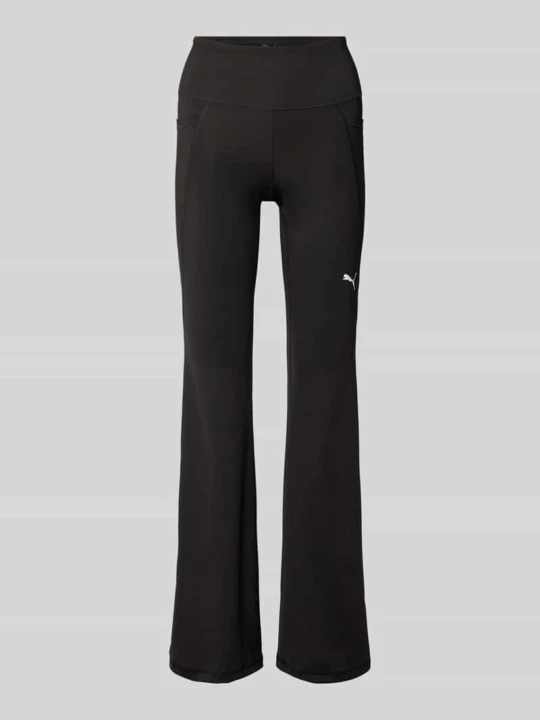 Zdjęcie produktu Legginsy o rozkloszowanym kroju z logo Puma Czarny