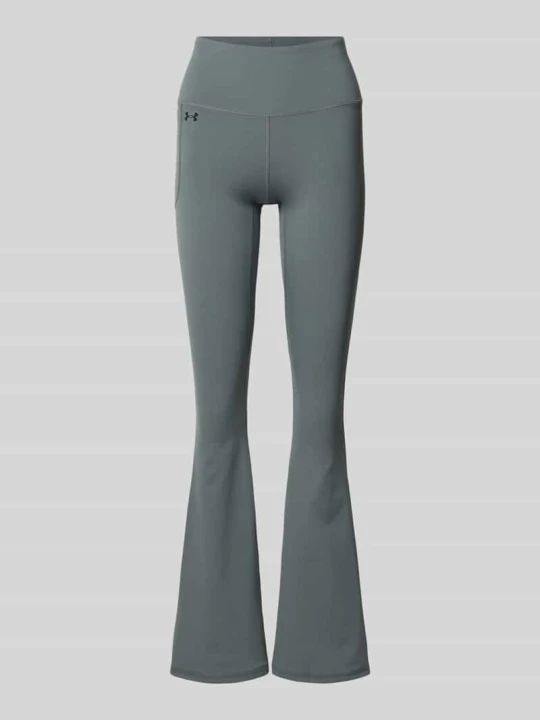 Zdjęcie produktu Legginsy o rozkloszowanym kroju z szerokim pasem Model 'Motion' Under Armour Ciemnoszary