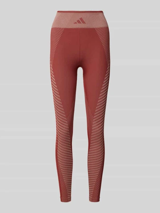 Zdjęcie produktu Legginsy o skróconym kroju skinny fit Adidas Czerwony