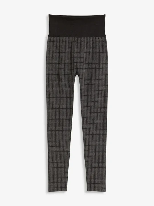 Zdjęcie produktu Legginsy ocieplane z miękką spodnią stroną BonPrix czarny