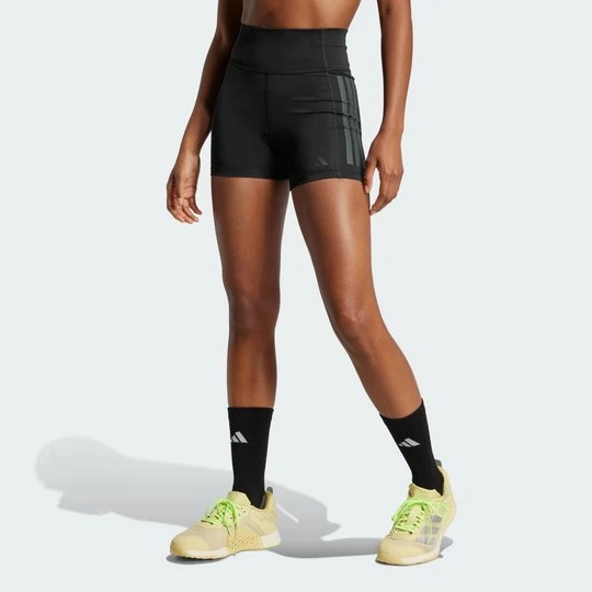 Zdjęcie produktu Legginsy Optimé 3-Stripes 1 / 4 Short Adidas czarny