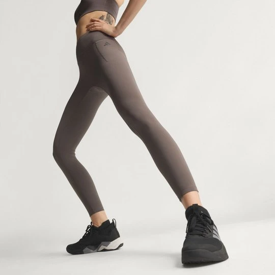 Zdjęcie produktu Legginsy Optimé 7/8 Adidas Charcoal