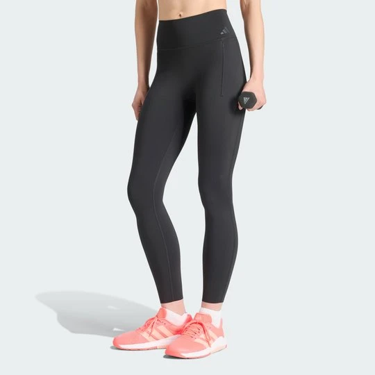 Zdjęcie produktu Legginsy Optime Workout Contour Full Length Adidas czarny