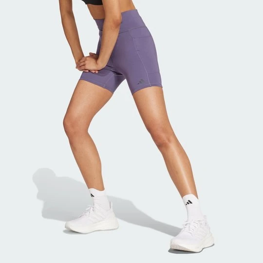 Zdjęcie produktu Legginsy Own the Run Short Adidas Preloved Violet