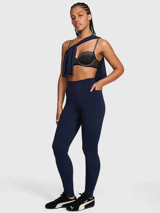 Zdjęcie produktu PINK Legginsy PINK Relay Victoria's Secret Niebieski