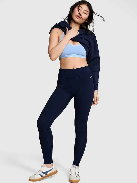 Zdjęcie produktu PINK Legginsy PINK Relay z marszczeniem Victoria's Secret Niebieski