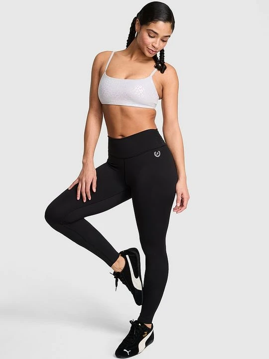 Zdjęcie produktu PINK Legginsy Relay z marszczeniem Victoria's Secret Czarny
