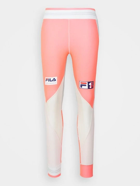 Zdjęcie produktu Spodnie legginsy Roksanda neonowy pomarańcz