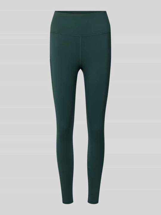 Zdjęcie produktu Legginsy Slim Fit z nadrukiem logo Fabletics Ciemnozielony