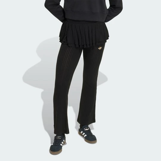 Zdjęcie produktu Legginsy Slim Ruffle Knitted Adidas czarny