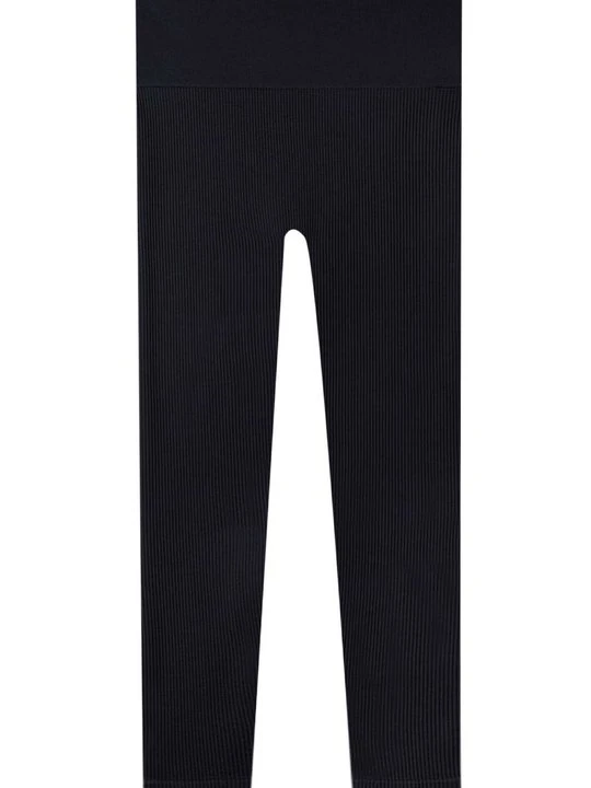 Zdjęcie produktu Spodnie legginsy Stradivarius czarny