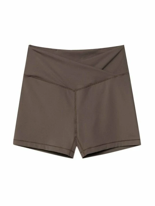 Zdjęcie produktu Spodnie legginsy Stradivarius brązowy