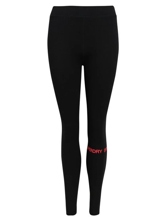 Zdjęcie produktu Spodnie legginsy Superdry czarny