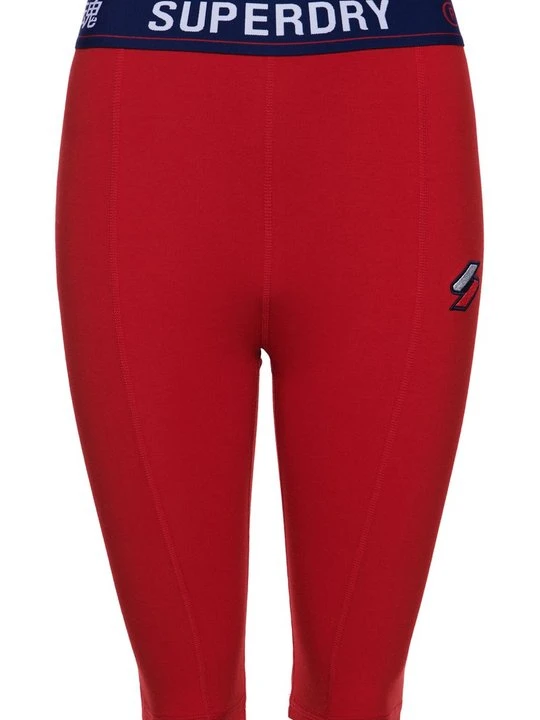 Zdjęcie produktu Legginsy Superdry czerwony
