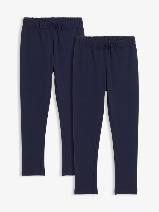 Zdjęcie produktu Legginsy termiczne (2 szt.) BonPrix niebieski