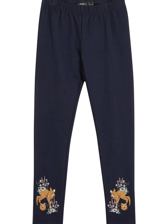 Zdjęcie produktu Legginsy termiczne BonPrix niebieski