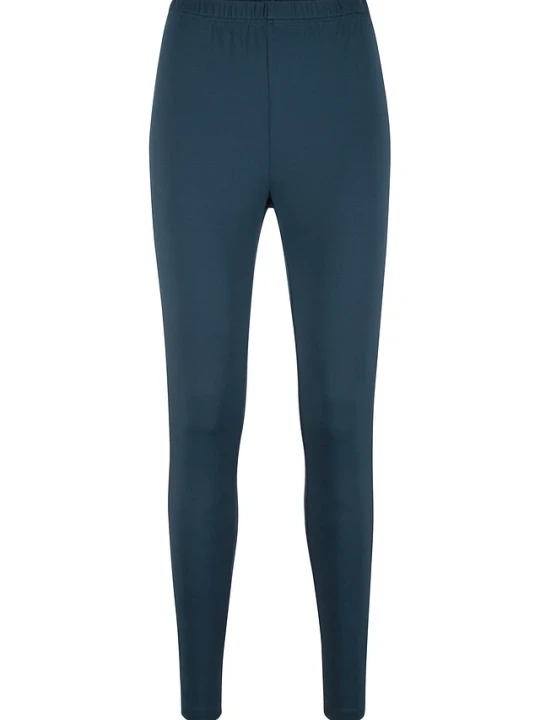 Zdjęcie produktu Legginsy termiczne z wygodnym paskiem BonPrix niebieski