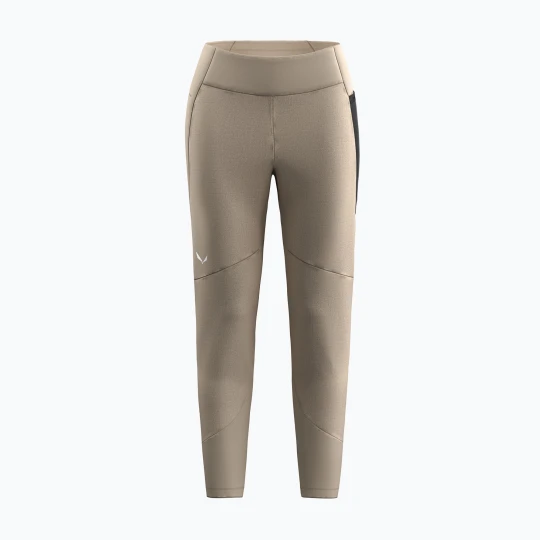 Zdjęcie produktu Legginsy trekkingowe damskie Salewa Puez Hemp quicksand Beżowy