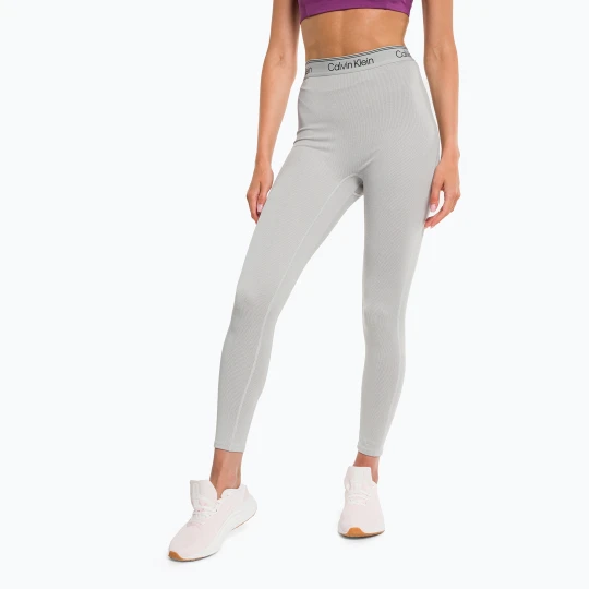 Zdjęcie produktu Legginsy treningowe damskie Calvin Klein 7/8 athletic grey heather