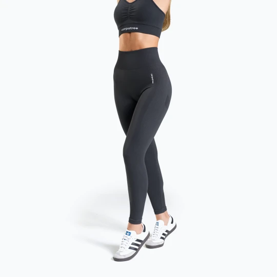 Zdjęcie produktu Legginsy treningowe damskie Carpatree Allure Seamless titanum grey