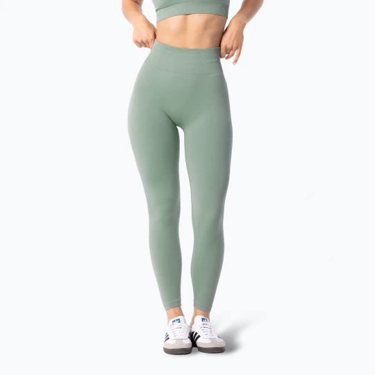 Zdjęcie produktu Legginsy treningowe damskie Carpatree Simply Seamless pale green