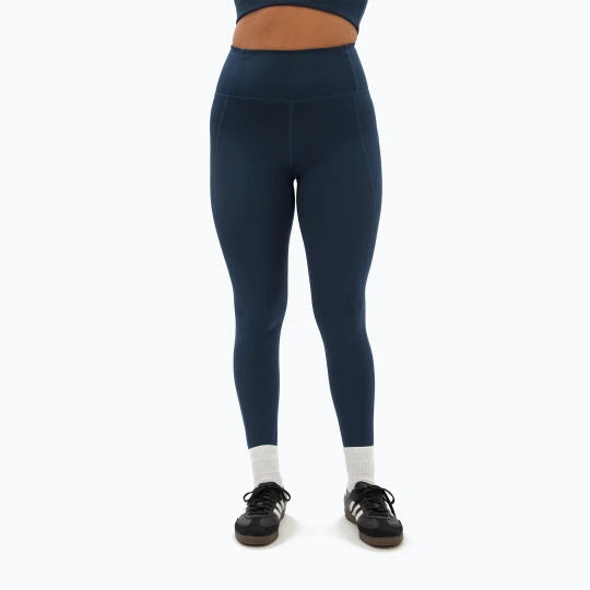 Zdjęcie produktu Legginsy treningowe damskie Girlfriend Collective Compressive midnight Granatowy