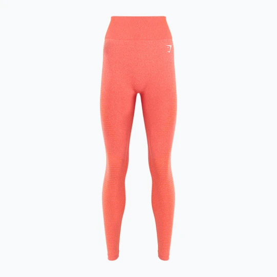 Zdjęcie produktu Legginsy treningowe damskie Gymshark Vital Seamless orange / marl