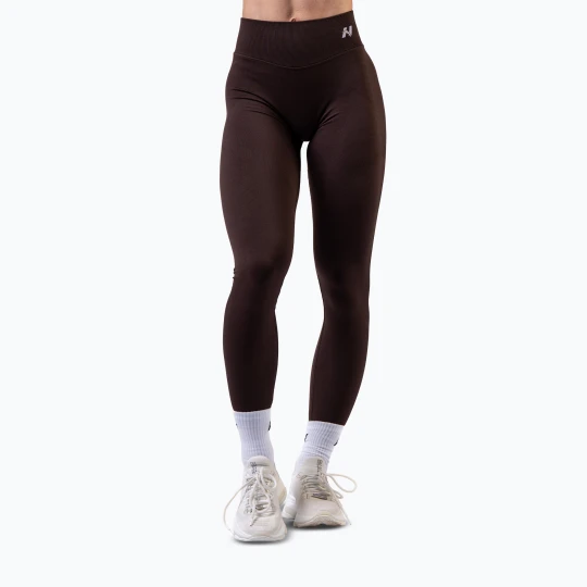 Zdjęcie produktu Legginsy treningowe damskie NEBBIA Power dark brown