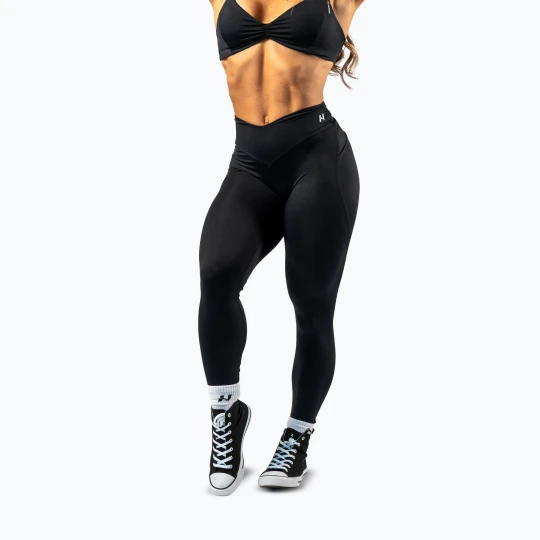 Zdjęcie produktu Legginsy treningowe damskie NEBBIA Strong Beauty black