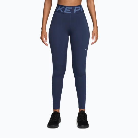 Zdjęcie produktu Legginsy treningowe damskie Nike Pro Sculpt midnight navy / white Granatowy