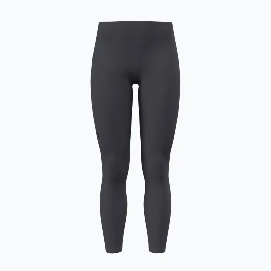 Zdjęcie produktu Legginsy treningowe damskie Under Armour Tech High Rise Leggings castlerock / black Szary