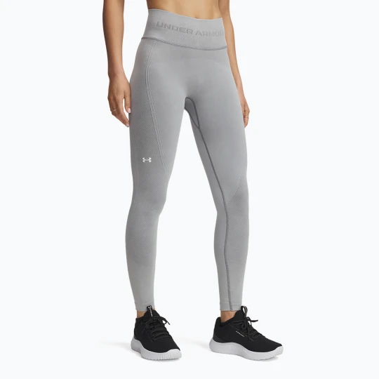 Zdjęcie produktu Legginsy treningowe damskie Under Armour Vanish Seamless Washed Ankle black / white Szary