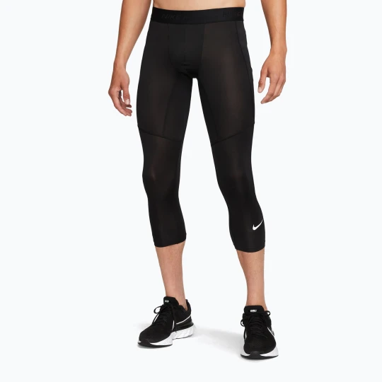 Zdjęcie produktu Legginsy treningowe męskie Nike Pro Dri-Fit 3 / 4 Tight Fitness black / white