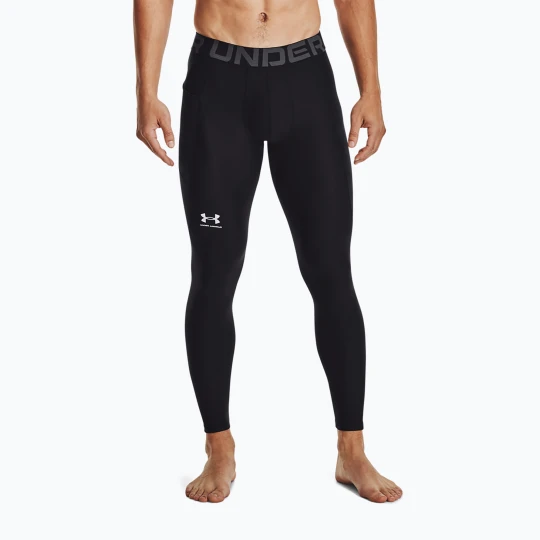 Zdjęcie produktu Legginsy treningowe męskie Under Armour HeatGear black/white
