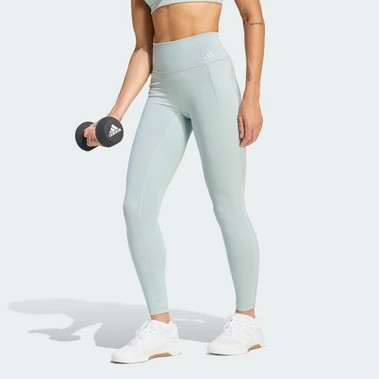 Zdjęcie produktu Legginsy treningowe Optime Workout Full Length Adidas Wonder Sage