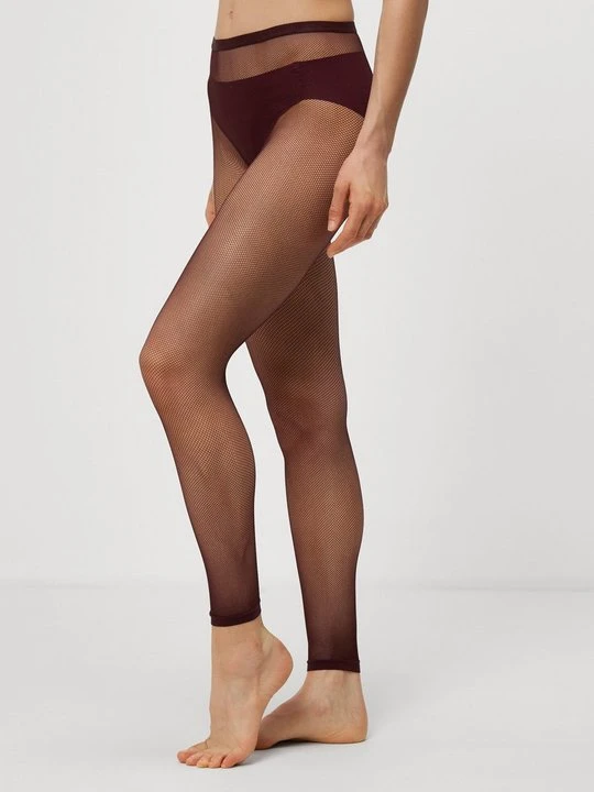 Zdjęcie produktu Legginsy typu pończochy Falke bordowy