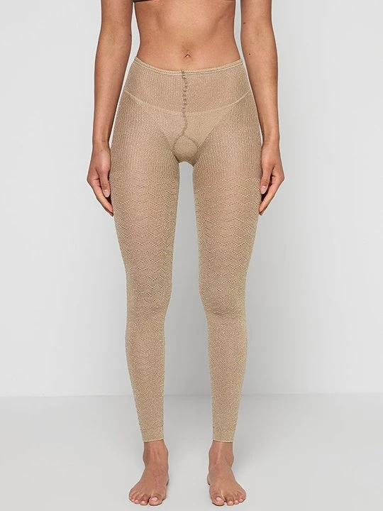 Zdjęcie produktu Legginsy typu pończochy Missoni złoty
